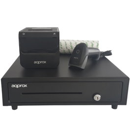Approx appPOSPACK4180-2D Kit TPV Negro